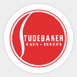 Studebaker Automobiles logo.  1935 -1963 Sticker